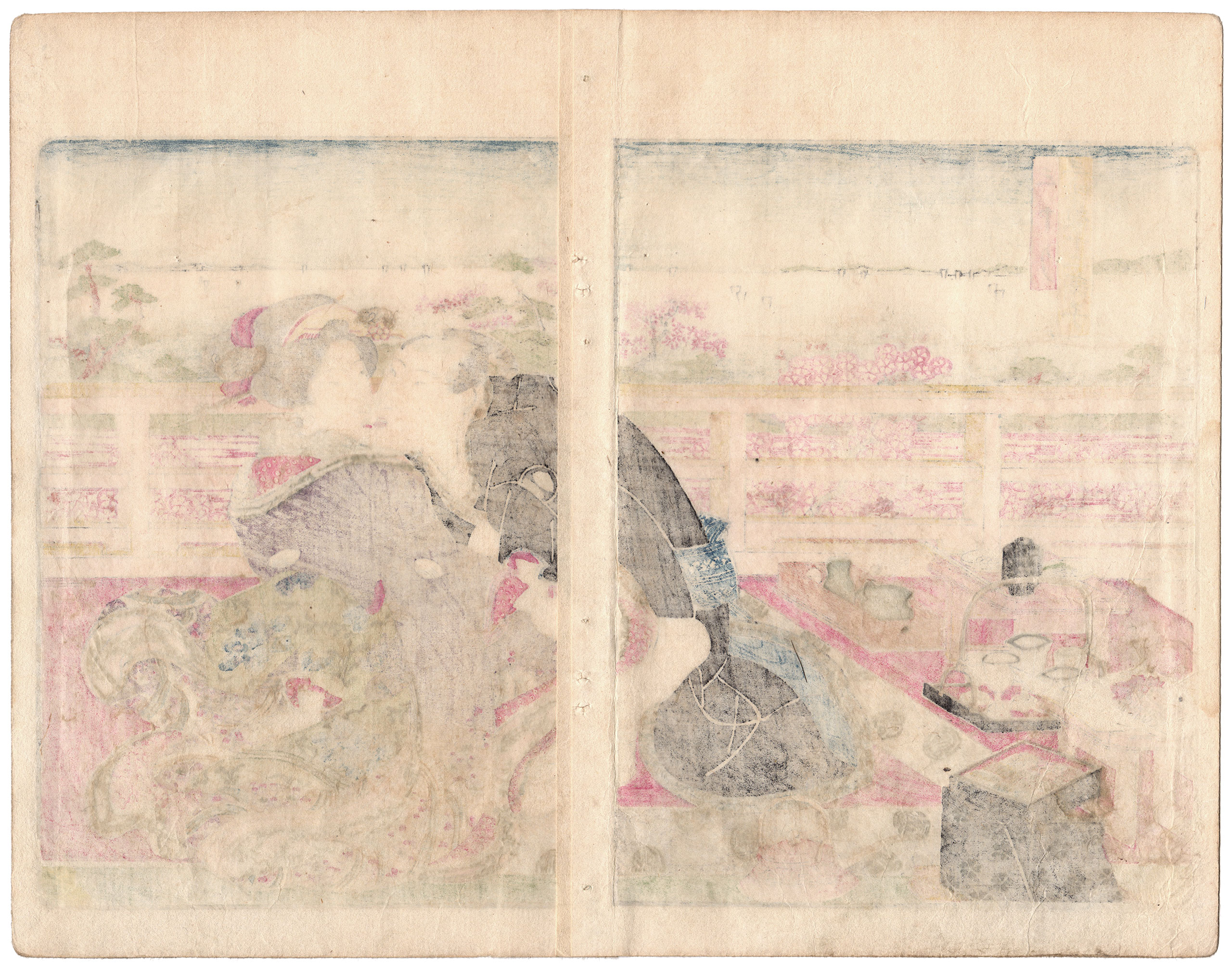 DODICI TONI DELLO SHAMISEN: TERZA ABBASSATA (Yanagawa Shigenobu II)