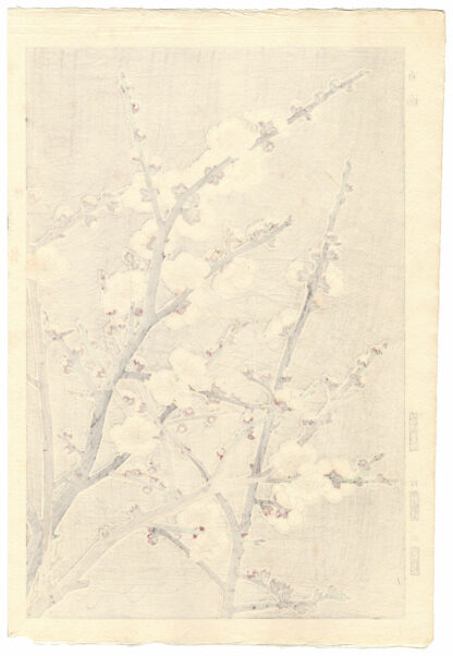 FIORI DI PRUNO BIANCHI (Kawarazaki Shodo)