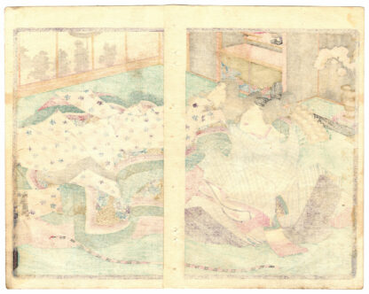 DUE IMMORTALI DELLA POESIA (Utagawa Kunisada)