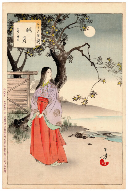 GUARDANDO LA LUNA (Mizuno Toshikata)