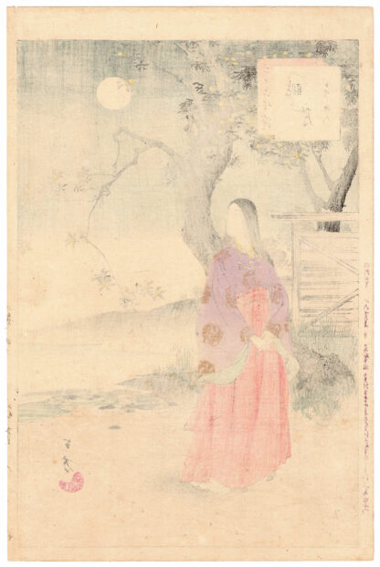 GUARDANDO LA LUNA (Mizuno Toshikata)