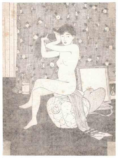 MODELLA DI NUDO (Artista sconosciuto)