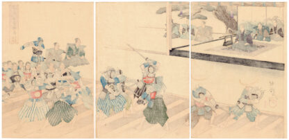 DIMOSTRAZIONE DI KENDO (Toyohara Chikanobu)