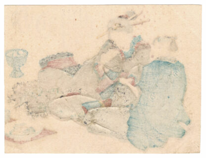 L’INIZIO DI UNA RELAZIONE AMOROSA: IL TIPO CAPACE (Scuola Utagawa)